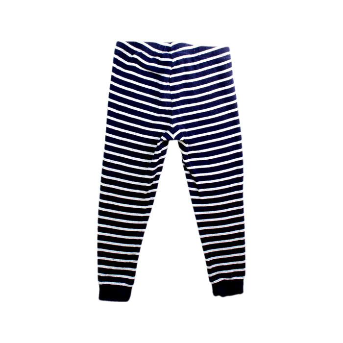 A Blue Casual Pants from Seed in size 4T for girl. (Back View)
