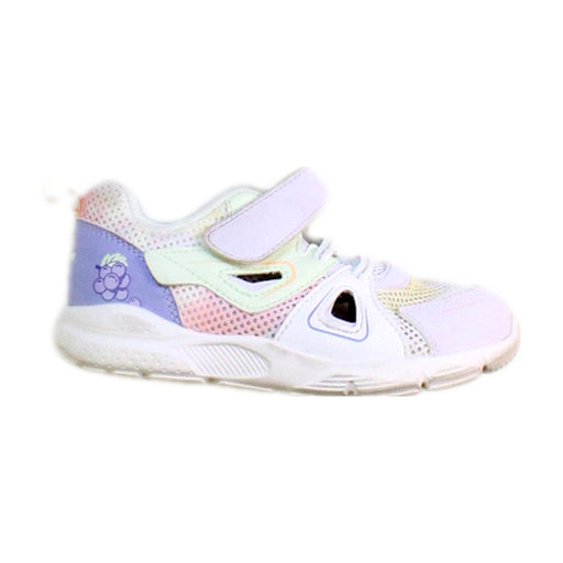 A White Sneakers from Dr. Kong in size 4T for girl. (Front View)
