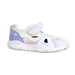A White Sneakers from Dr. Kong in size 4T for girl. (Front View)
