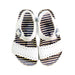 A White Sandals from Birkenstock in size 4T for girl. (Back View)
