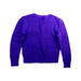 A Purple Cardigans from Polo Ralph Lauren in size 8Y for girl. (Back View)