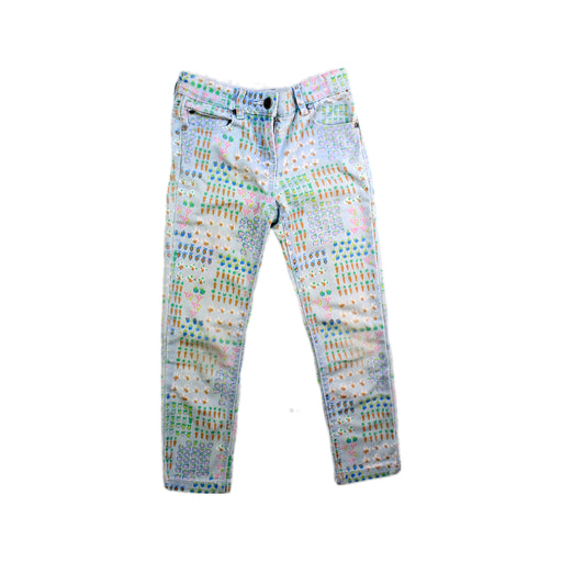 A Multicolour Casual Pants from Stella McCartney in size 5T for girl. (Front View)