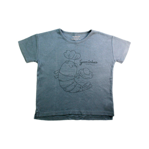 A Blue Short Sleeve T Shirts from Tinycottons in size 8Y for boy. (Front View)