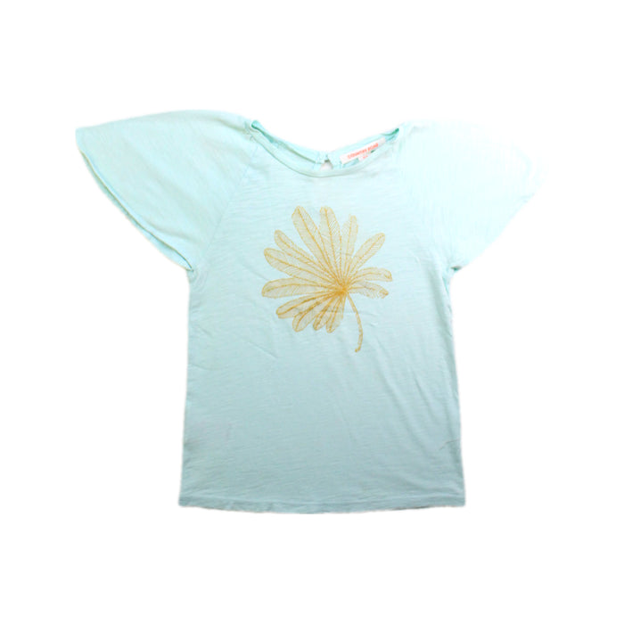 A Blue Short Sleeve Tops from Country Road in size 4T for girl. (Front View)
