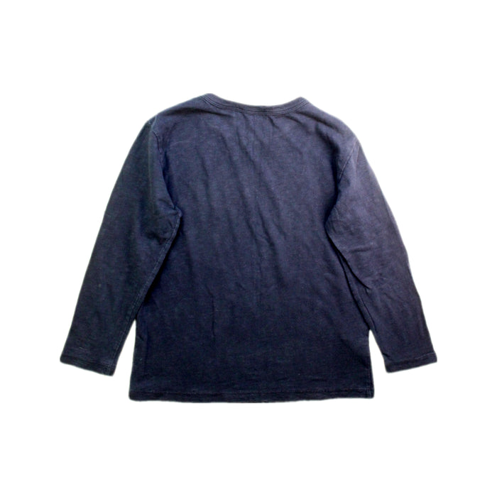 A Navy Long Sleeve T Shirts from Country Road in size 4T for boy. (Back View)