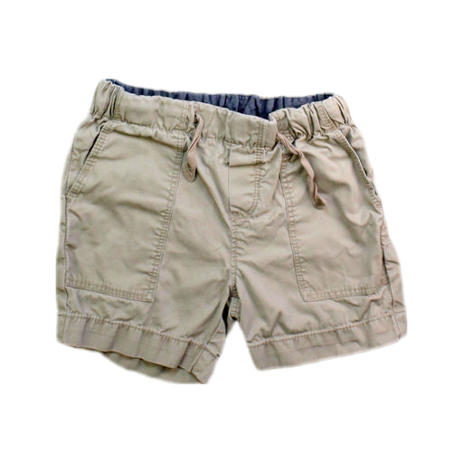 A Beige Shorts from Crewcuts in size 3T for boy. (Front View)