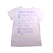 A White Short Sleeve T Shirts from Crewcuts in size 6T for girl. (Back View)