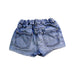 A Blue Shorts from Crewcuts in size 7Y for girl. (Back View)