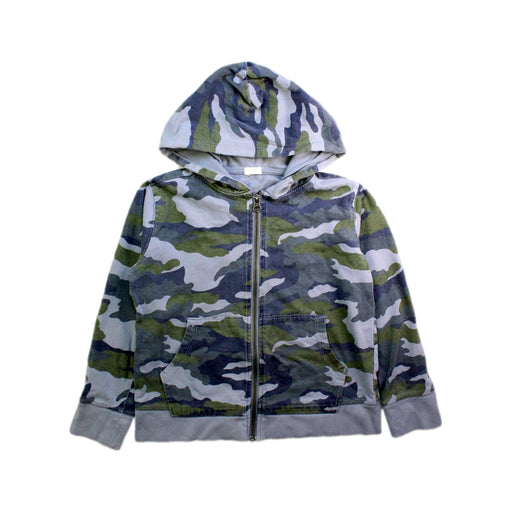 A Green Lightweight Jackets from Crewcuts in size 5T for boy. (Front View)