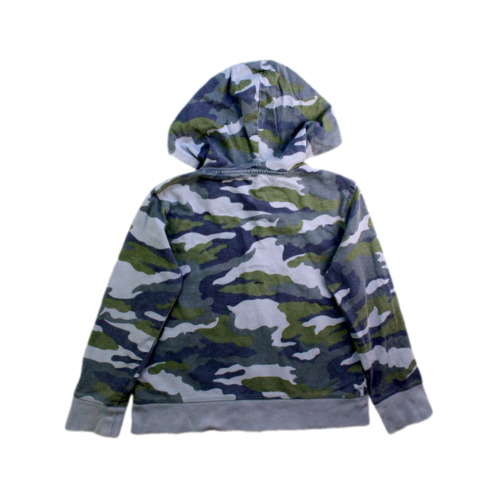 A Green Lightweight Jackets from Crewcuts in size 5T for boy. (Back View)