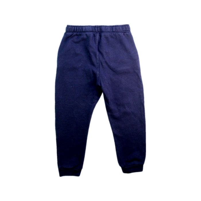 A Navy Sweatpants from Petit Bateau in size 6T for boy. (Back View)