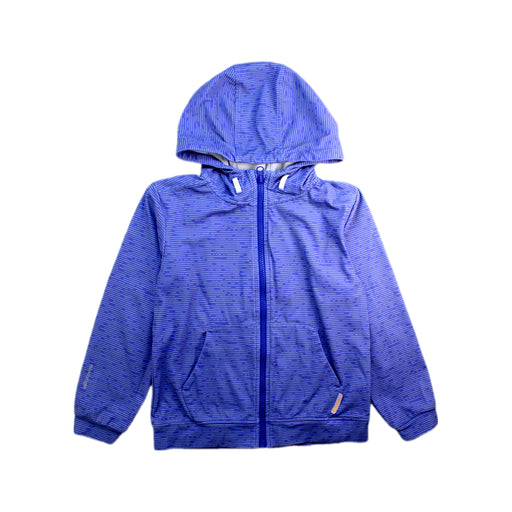 A Blue Lightweight Jackets from Moody Tiger in size 7Y for boy. (Front View)