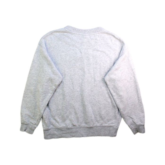 A Grey Crewneck Sweatshirts from Seed in size 10Y for boy. (Back View)