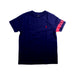 A Navy Short Sleeve T Shirts from Polo Ralph Lauren in size 7Y for boy. (Front View)