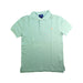 A Green Short Sleeve Polos from Polo Ralph Lauren in size 7Y for boy. (Front View)