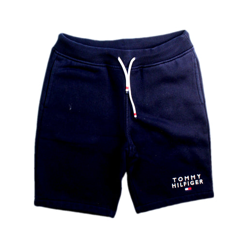 A Navy Shorts from Tommy Hilfiger in size 8Y for boy. (Front View)