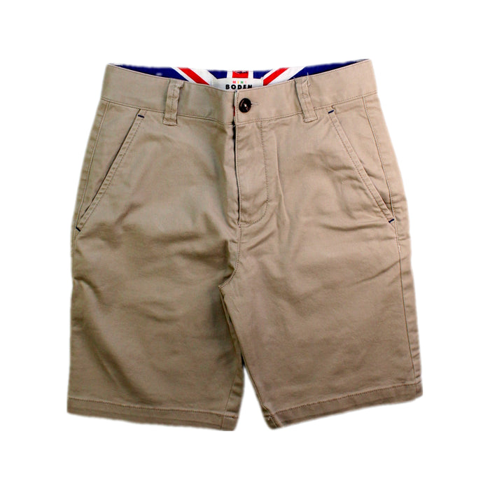 A Beige Shorts from Boden in size 9Y for boy. (Front View)
