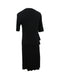 A Black Long Sleeve Dresses from Seraphine in size Maternity-M for maternity. (Back View)