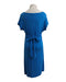 A Blue Short Sleeve Dresses from Seraphine in size Maternity-M for maternity. (Back View)