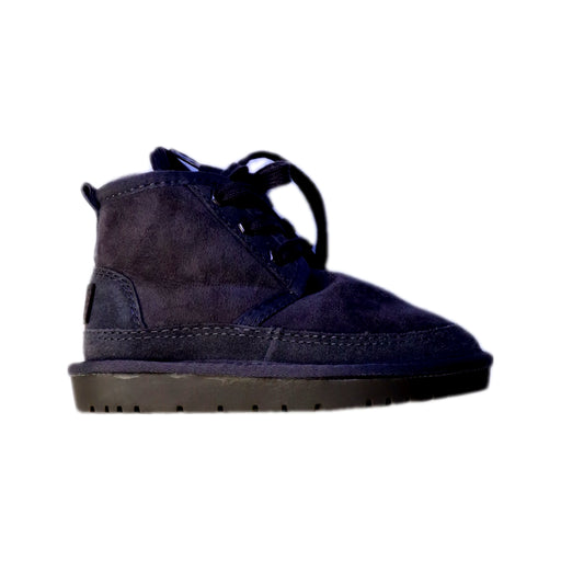 A Black Casual Boots from UGG in size 4T for girl. (Front View)