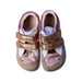A White Sneakers from Shapen in size 5T for girl. (Back View)