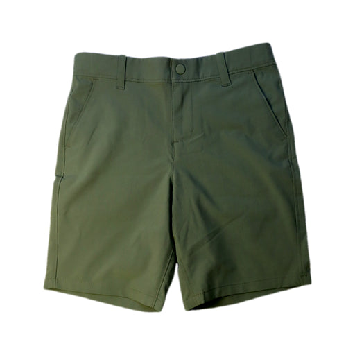 A Green Shorts from Janie & Jack in size 8Y for boy. (Front View)