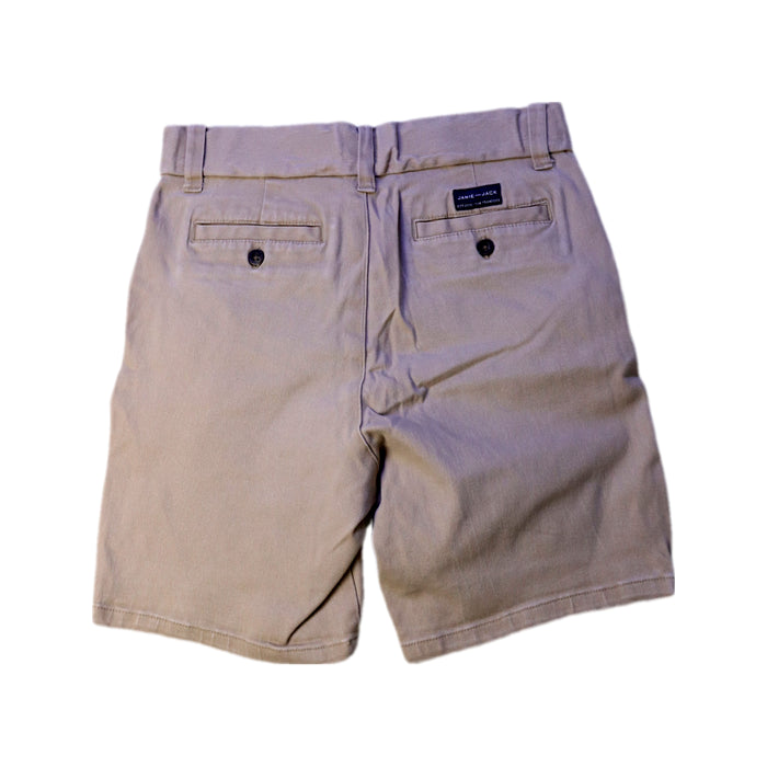 A Beige Shorts from Janie & Jack in size 8Y for boy. (Back View)