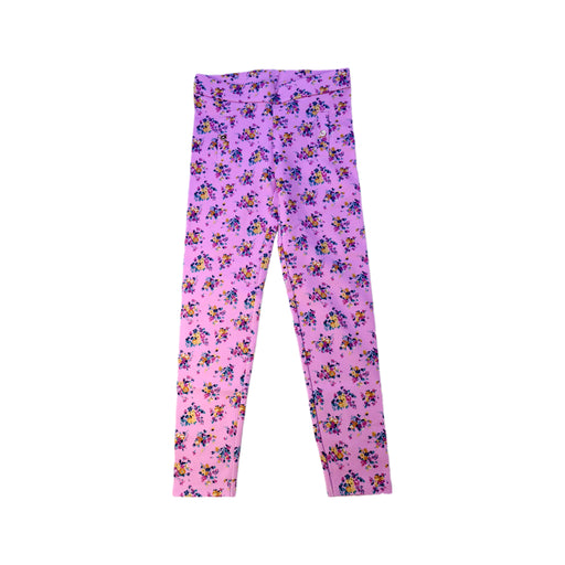 A Pink Leggings from Janie & Jack in size 7Y for girl. (Front View)