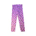 A Pink Leggings from Janie & Jack in size 7Y for girl. (Front View)