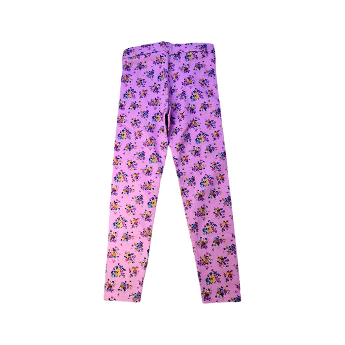 A Pink Leggings from Janie & Jack in size 7Y for girl. (Back View)