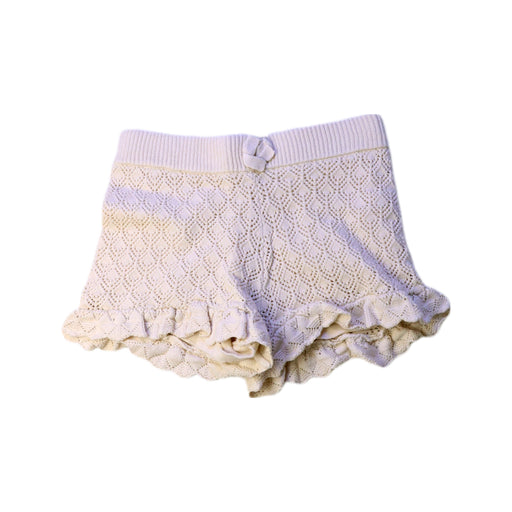 A Ivory Bloomers from Janie & Jack in size 5T for girl. (Front View)