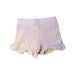A Ivory Bloomers from Janie & Jack in size 5T for girl. (Back View)