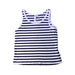 A White Sleeveless Tops from Janie & Jack in size 7Y for girl. (Front View)