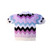A Purple Knit Sweaters from Janie & Jack in size 6T for girl. (Back View)