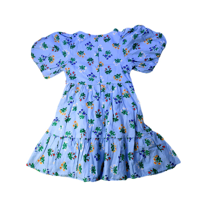 A Blue Short Sleeve Dresses from Janie & Jack in size 7Y for girl. (Back View)