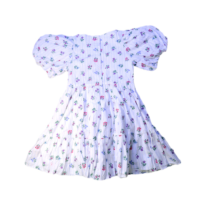 A White Short Sleeve Dresses from Janie & Jack in size 8Y for girl. (Back View)