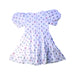 A White Short Sleeve Dresses from Janie & Jack in size 8Y for girl. (Back View)