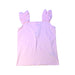 A Pink Sleeveless Tops from Janie & Jack in size 6T for girl. (Front View)