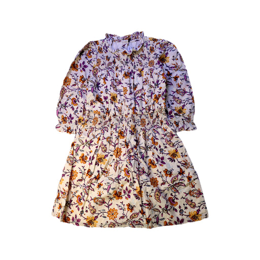 A White Long Sleeve Dresses from Janie & Jack in size 7Y for girl. (Front View)