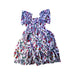 A Multicolour Sleeveless Dresses from Janie & Jack in size 6T for girl. (Front View)