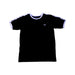 A Black Short Sleeve T Shirts from Fred Perry in size 9Y for boy. (Front View)