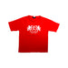 A Red Short Sleeve T Shirts from Tommy Hilfiger in size 7Y for boy. (Front View)