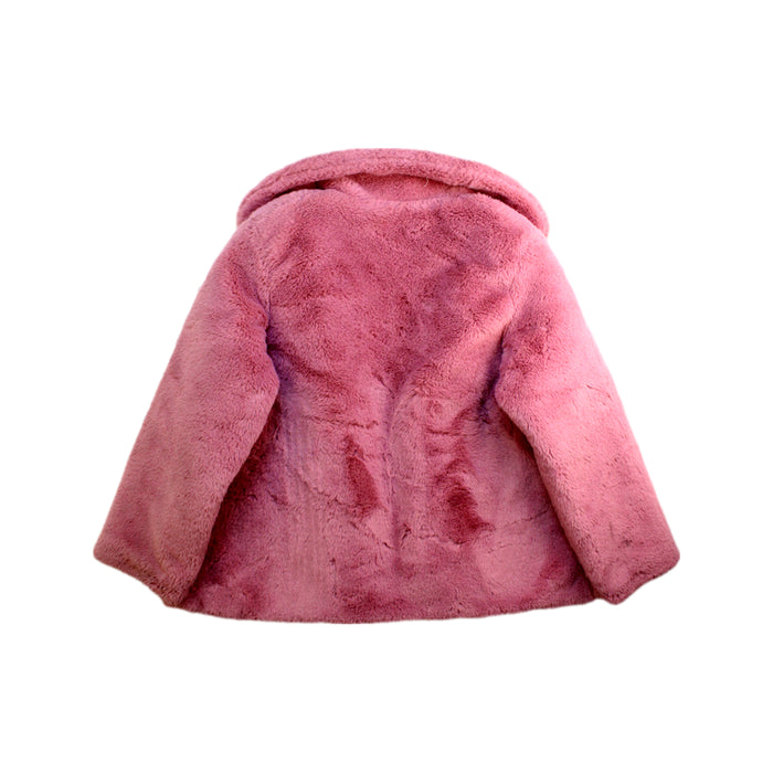 A Pink Capes & Ponchos from La Coqueta in size 6T for girl. (Back View)