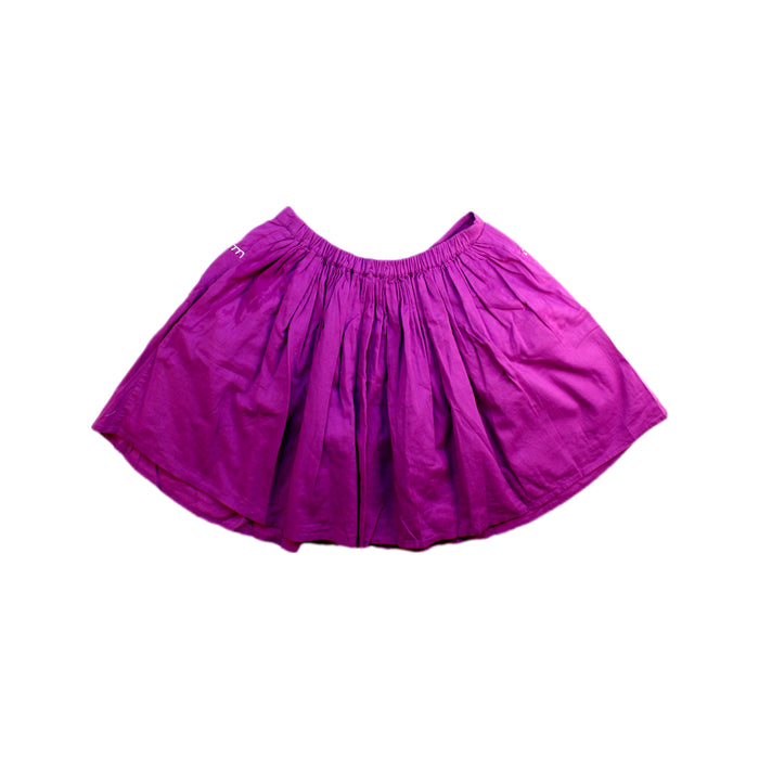 A Purple Mid Skirts from Velveteen in size 8Y for girl. (Back View)