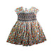 A Multicolour Short Sleeve Dresses from Bonpoint in size 6T for girl. (Front View)