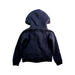 A Navy Zippered Sweatshirts from Bonpoint in size 8Y for girl. (Back View)