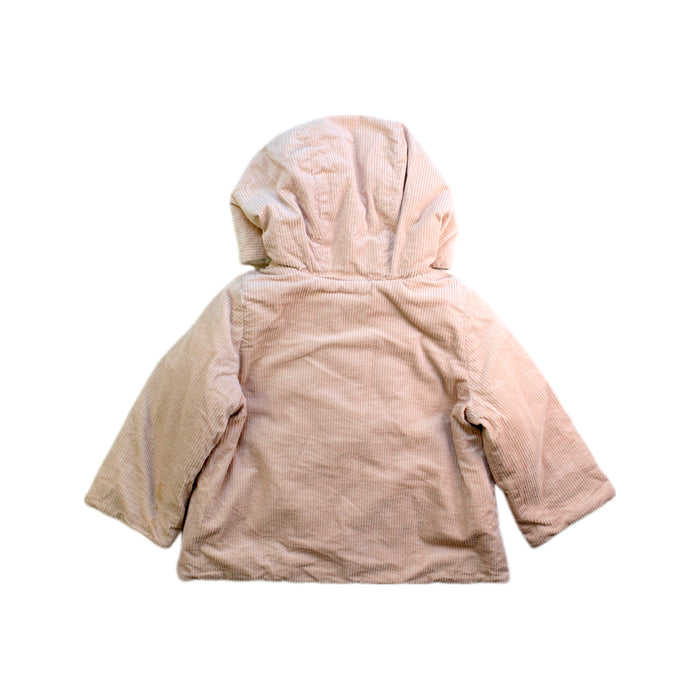 A Peach Puffer/Quilted Coats & Outerwear from Bonpoint in size 2T for girl. (Back View)
