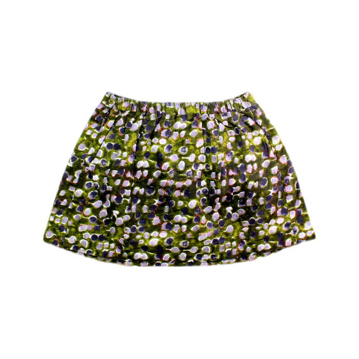 A Multicolour Short Skirts from Bonpoint in size 6T for girl. (Back View)