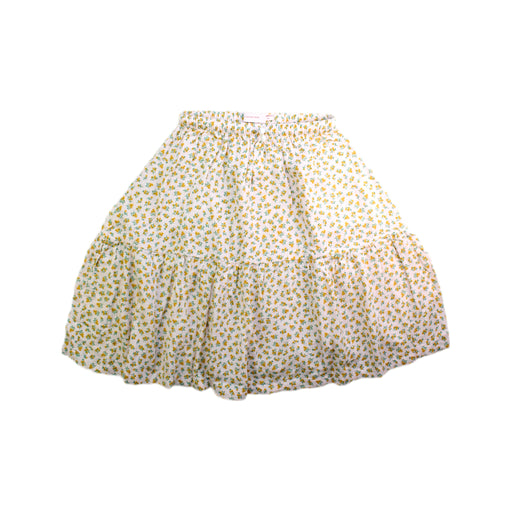 A White Long Skirts from Tinycottons in size 4T for girl. (Front View)