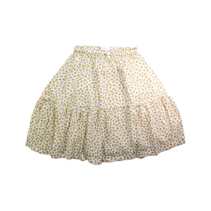 A White Long Skirts from Tinycottons in size 4T for girl. (Front View)